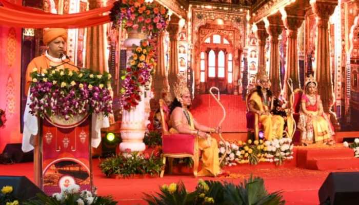 PM Narendra Modi fulfilled devotees&#039; wish to see Ram mandir construction, says UP CM Yogi Adityanath at Ayodhya&#039;s Deepotsav 