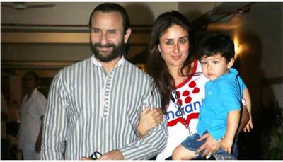 No photo, says little Taimur as he takes a stroll with parents Kareena Kapoor and Saif Ali Khan in Dharamshala
