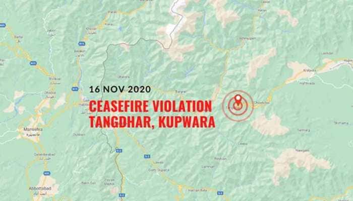 Pakistan violates ceasefire along LoC in Jammu and Kashmir&#039;s Kupwara district, Indian Army gives befitting response