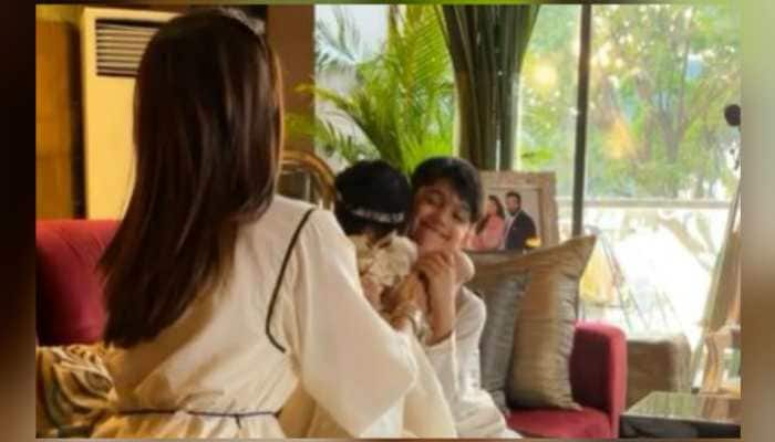 This video of Shilpa Shetty&#039;s kids Samisha and Viaan celebrating Bhai Dooj is the cutest thing on internet today!