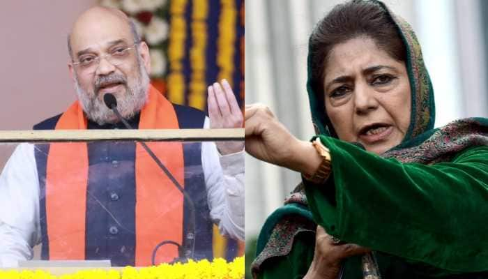 Mehbooba Mufti hits back at Amit Shah&#039;s Gupkar Gang comments, says &#039;Fighting elections in an alliance is also anti-national now&#039;