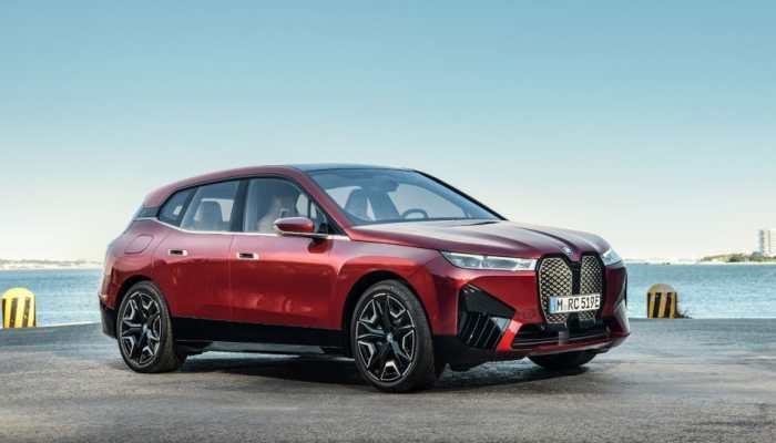 BMW iX electric SUV first look revealed: Catch the glimpse of BMW's flagship electric vehicle