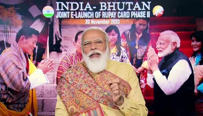 PM Narendra Modi launches RuPay card Phase-II in Bhutan