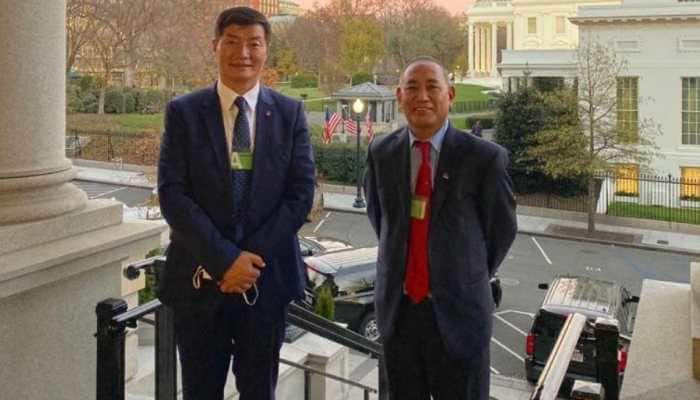 Tibetan political leader visits US White House for first time in 60 years