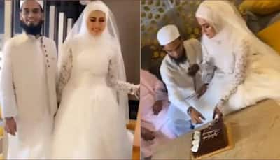 After quitting showbiz, Bigg Boss fame Sana Khan marries Mufti Anas from Surat - watch