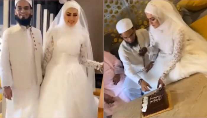 After quitting showbiz, Bigg Boss fame Sana Khan marries Mufti Anas from Surat - watch
