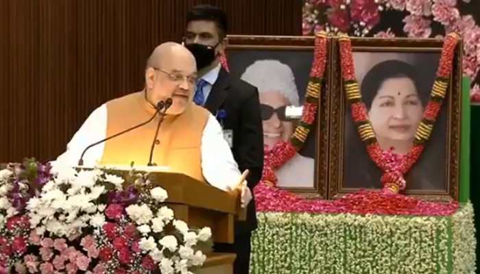 Union Home Minister Amit Shah slams Congress and DMK, says 'Narendra Modi govt has given Tamil Nadu its due rights'