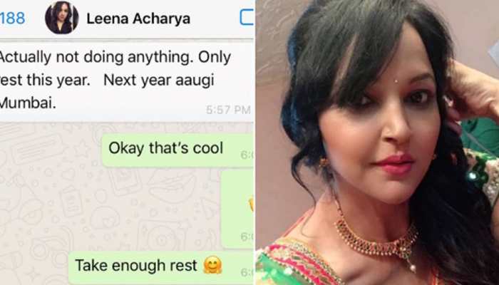 Actor Abhishek Bhalerao posts last WhatsApp chat with Leena Acharya, calls her 'beautiful soul'