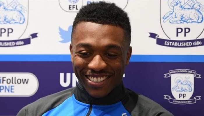 Video: Shocking! English footballer filmed twice on camera grabbing opponent's private parts