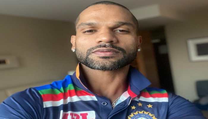 Shikhar Dhawan showcases Indian team’s new ‘retro’ limited-overs jersey
