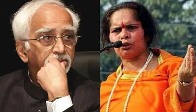 Sadhvi Prachi alleges former Vice President Hamid Ansari helped Pakistan carry out terrorist attack in India