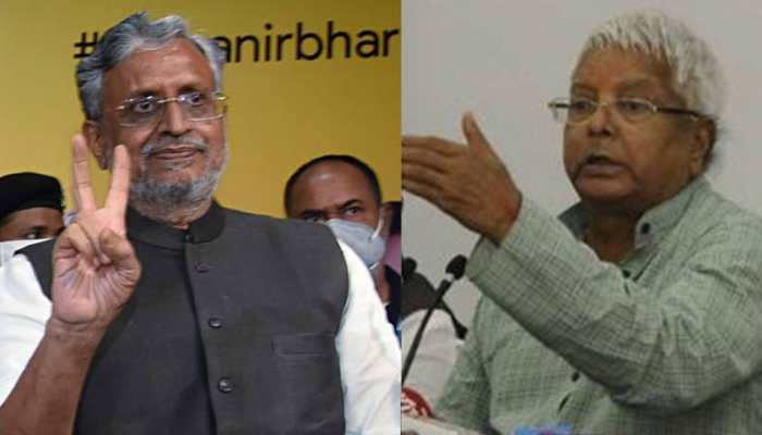 Don’t do dirty tricks from jail, you won't succeed: Sushil Modi tells Lalu Prasad Yadav