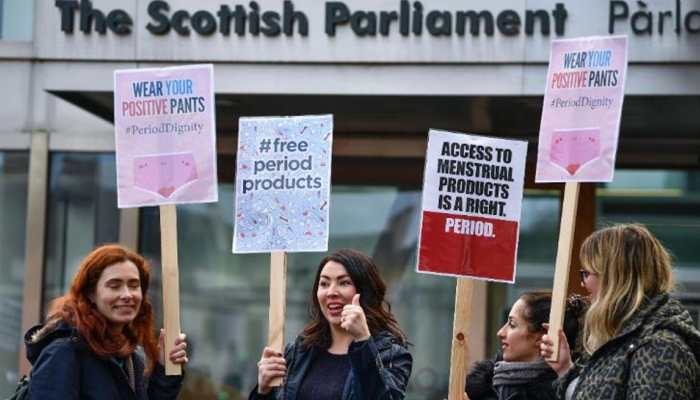 Scotland becomes the first country to make access to free period products a legal right