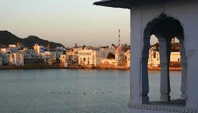 'Panchtirtha' begins with holy dip, devotees throng ghat of Pushkar Lake