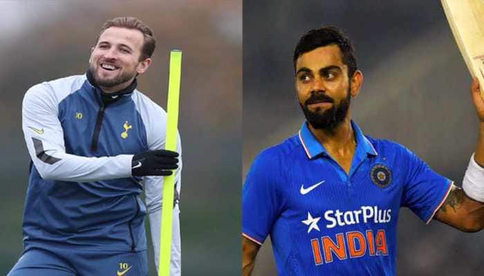 Tottenhan Hotspur striker Harry Kane enquires for RCB place; here's how skipper Virat Kohli reacts