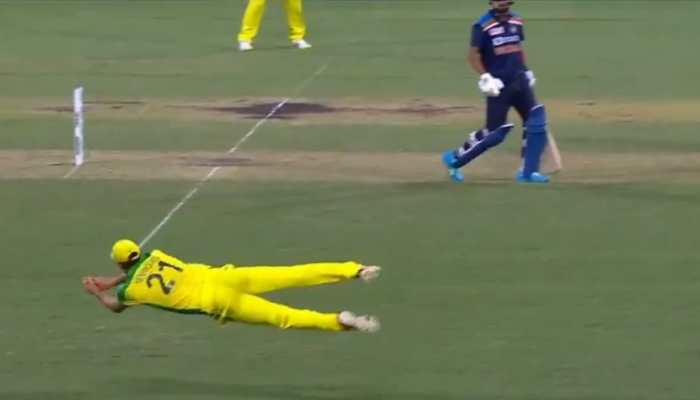 Australia vs India 2nd ODI, WATCH: Moises Henriques takes an absolute screamer to dismiss Virat Kohli