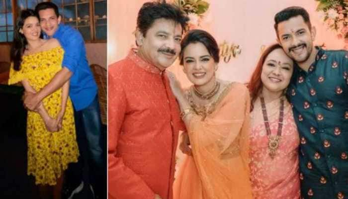 Pics from Aditya Narayan and Shweta Agarwal&#039;s pre-wedding rituals break the internet!