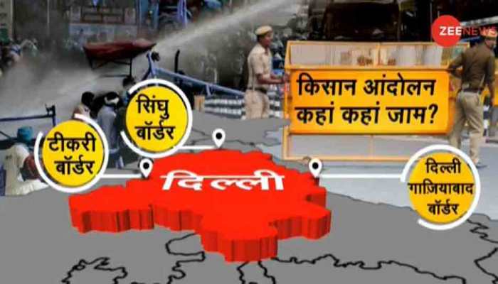 Delhi traffic update: Here are roads and routes to avoid today due to farmers' protest