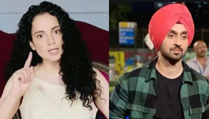 Kangana Ranaut and Diljit Dosanjh&#039;s heated war of words over farmers&#039; protest divides Twitterati!