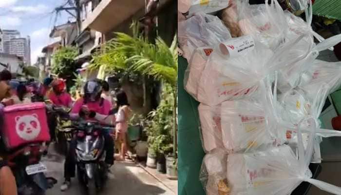 Error 42: Girl orders food online, app glitch results in over 30 delivery boys at her doorstep