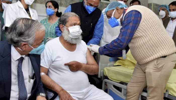 Haryana minister Anil Vij, who was given trial dose of COVID-19 vaccine, tests positive
