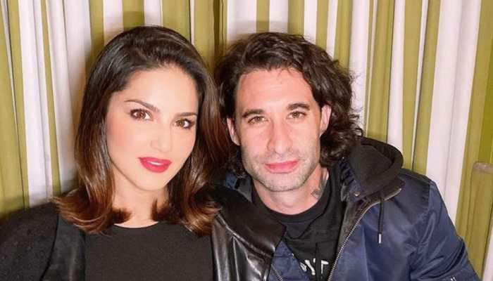 Sunny Leone&#039;s morning selfie with hubby Daniel Webber is absolutely adorable — Check this out