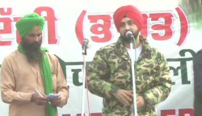 Punjabi singer-actor Diljit Dosanjh lauds protesting farmers at Singhu border, says 'your issues shouldn't be diverted by anyone' 