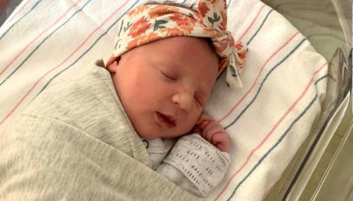 Baby sets a new 'record' after being born from 27-year-old embryo