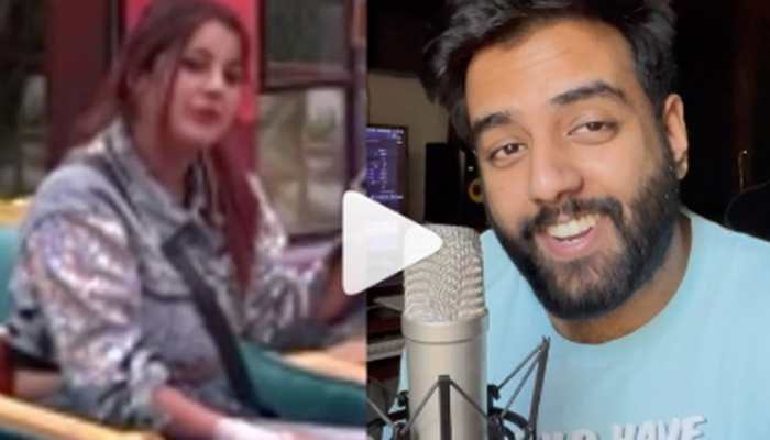 After &#039;biggini shoot&#039;, Yashraj Mukhate drops Shehnaaz Gill&#039;s viral video on &#039;Tuada Kutta Tommy&#039; with bhangra beats - Watch