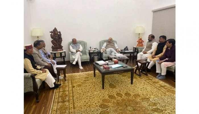 Amidst farmers&#039; protest, Agriculture Minister Narendra Singh Tomar calls on Home Minister Amit Shah