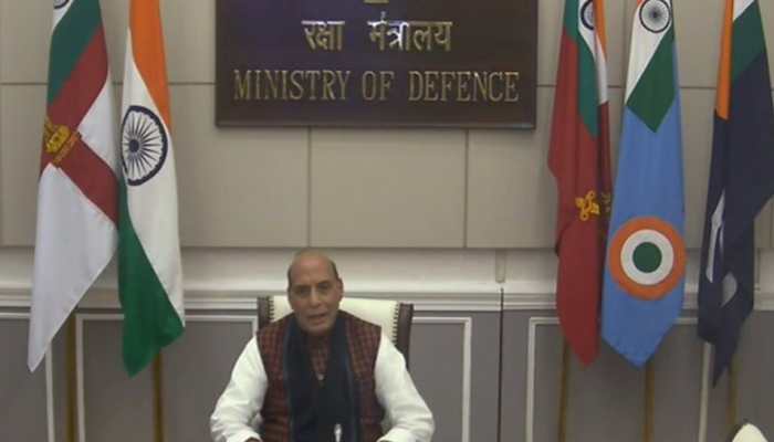 Defence Minister Rajnath Singh highlights China&#039;s &#039;unprovoked aggression&#039;, &#039;build-up&#039; at LAC in Ladakh