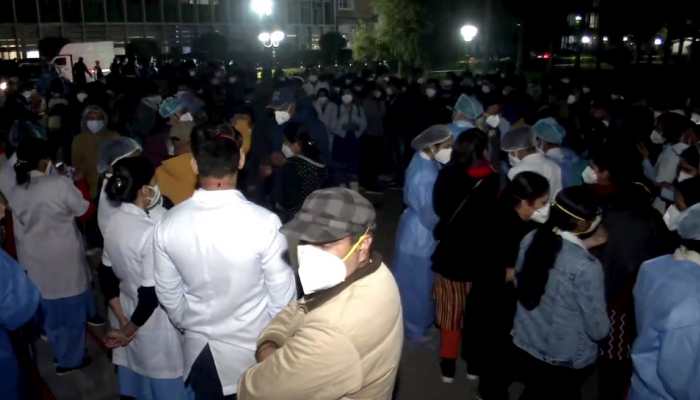 Nurses call off strike after AIIMS administration assures them to resolve their problem 