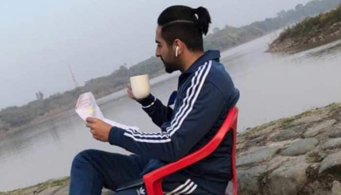 Ayushmann Khurrana shares look from Chandigarh Kare Aashiqui in this BTS picture