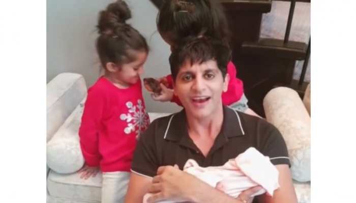 Karanvir Bohra, Teejay Sidhu blessed with third daughter, actor calls them his angels
