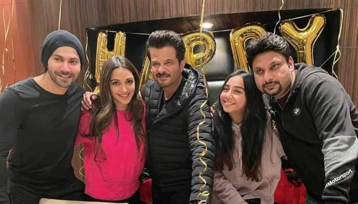 Anil Kapoor celebrates 64th birthday with Jug Jug Jeeyo team, wife Sunita Kapoor accompanies hubby! 