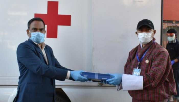 COVID-19: Amid Bhutan&#039;s second lockdown, India hands over 20,000 RT-PCR test kits to deal with pandemic