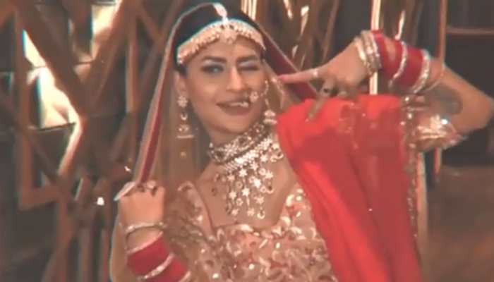 Bigg Boss 14 fame Pavitra Punia&#039;s bridal avatar video goes viral, fans wonder if she&#039;s married - Watch