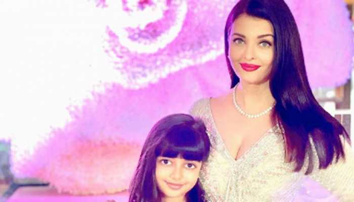 Aaradhya Bachchan's Christmas pic with mommy Aishwarya Rai Bachchan is 'all hearts'!