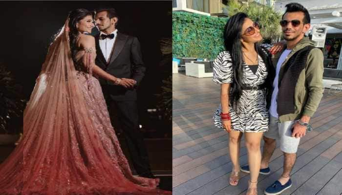 Yuzvendra Chahal and Dhanashree Verma share romantic pictures from their Dubai honeymoon