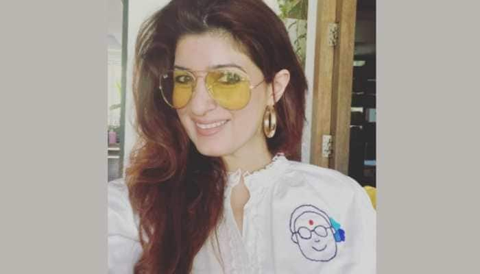 Twinkle Khanna flaunts her embroidery work, describes it as therapy