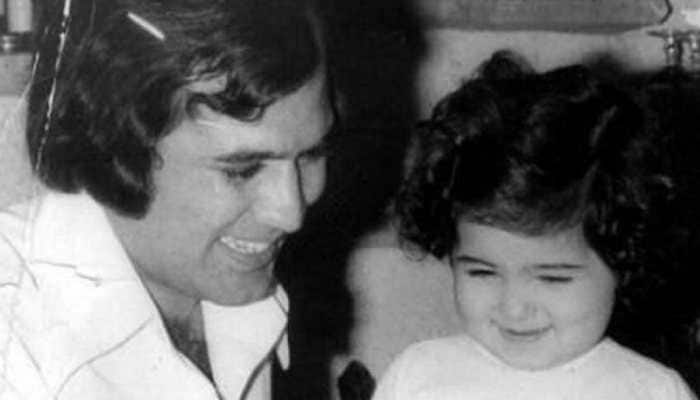 Twinkle Khanna shares adorable pic on father Rajesh Khanna’s birth anniversary!