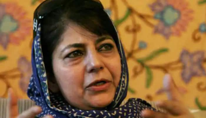 PDP chief Mehbooba Mufti flays BJP for breaking down Kashmir economy