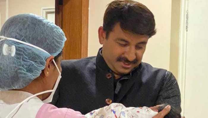 Actor, BJP MP Manoj Tiwari blessed with a baby girl, check first pic here