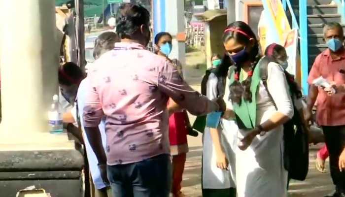 Schools reopen in Karnataka and Kerala; Assam sees zero turnout: In pics