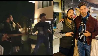 Hrithik Roshan croons ‘Ek Pal Ka Jeena’ at New Year bash, video goes viral! Watch 