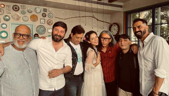 Kangana Ranaut introduces Dhaakad crew, Japanese cinematographer Tetsuo Nagata joins team