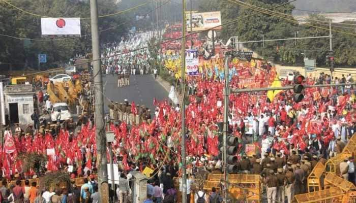 Farmers take out tractor marches against agri laws prior to next round of talks with government