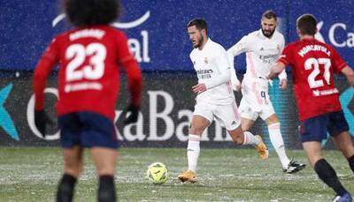 La Liga: Real Madrid frustrated by Osasuna in freezing conditions, Barcelona outclass Granada