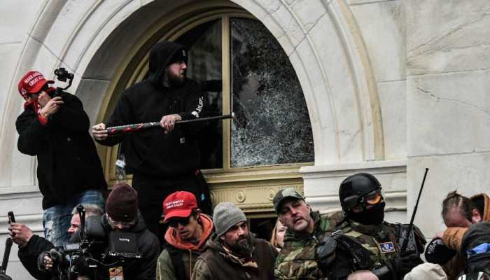 US Capitol violence: More rioters in viral posts held, senator urges social media providers to keep data