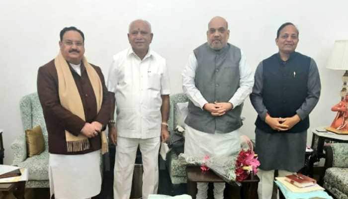 Karnataka CM BS Yediyurappa meets Amit Shah, JP Nadda in Delhi, hints at cabinet expansion soon